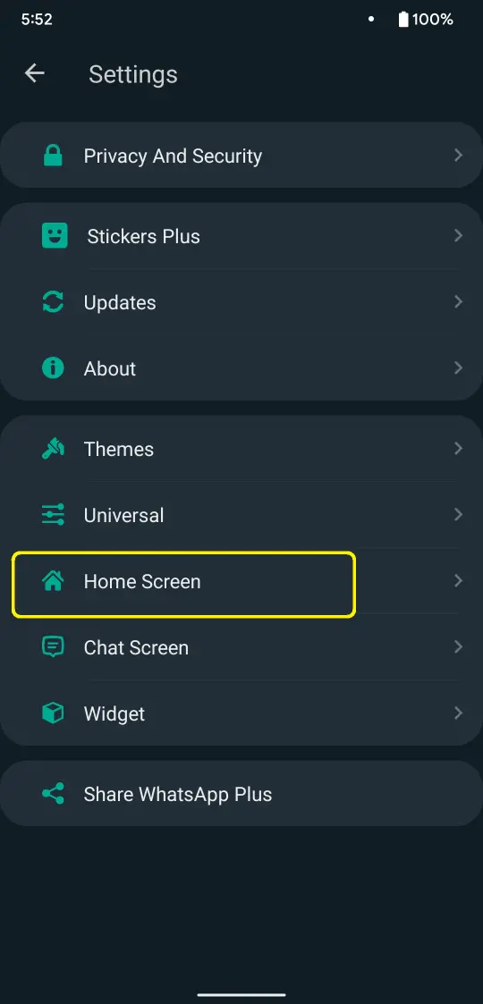 Prevent Accidentally Clicking WhatsApp Logo S1